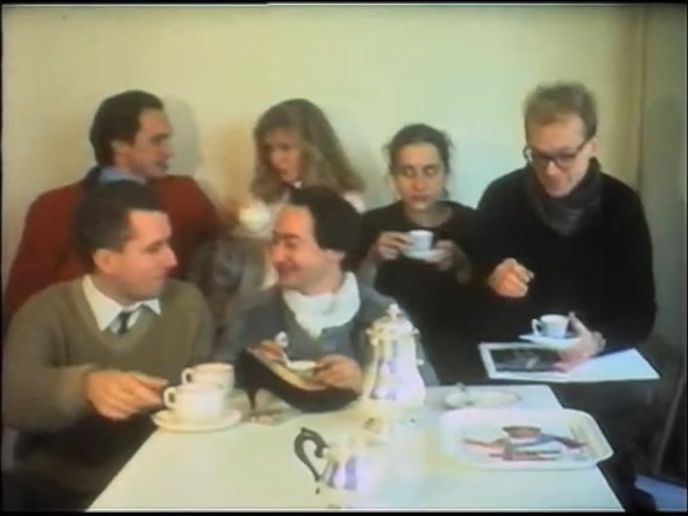 Portrait de Groupe Avec Howard Guttenplan devant le Millennium Film Workshop de New York