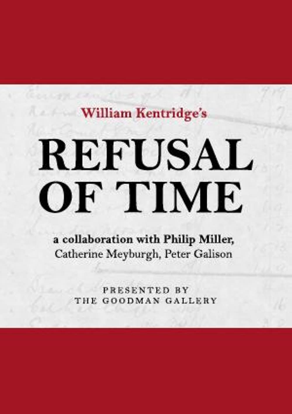 The Refusal of Time